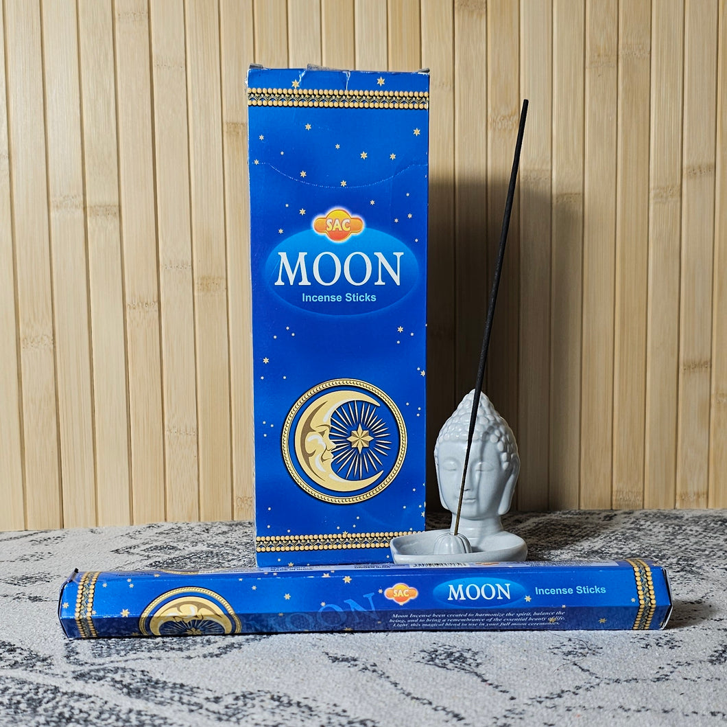 39;The Moon' Incense - Hem 20 Stick Hex Tubes - Sold in a set of 4 tubes by Incense 39;The Moon' Incense - Hem 20 Stick Hex Tubes - Sold in a set of 4 tubes by Incense